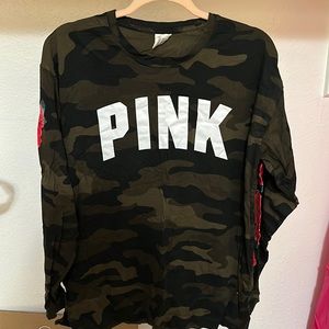 PINK Camo Long Sleeve